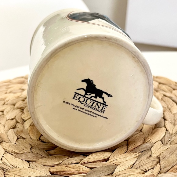 Collectible Equine Expression Black Horse Porcelain Mug - Picture 5 of 5